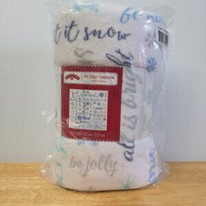 NWT, Holiday TIme, 50 x 60, Holiday Throw